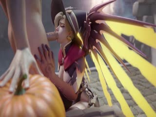 3D HENTAI GAME MERCY OVERWATCH COMPILATION 4【一日本无码视频】