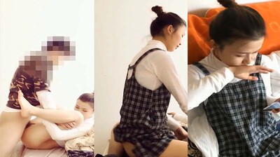 四川绵阳某大学电子商务专业高挑漂亮的大四美女兼职援交,酒店上门服务干的正得劲时男的接了个电话软了又要口硬继续干.国语!